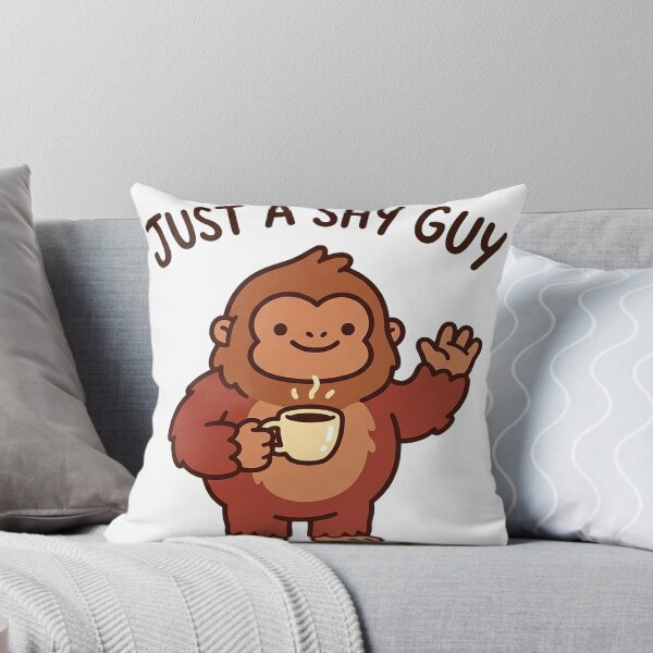 Item preview, Just a Shy Guy — Cute Bigfoot Cryptid Art designed and sold by hamza19911991.