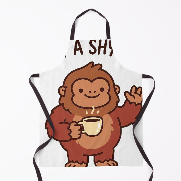 Item preview, Just a Shy Guy — Cute Bigfoot Cryptid Art designed and sold by hamza19911991.