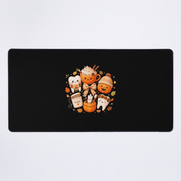 Item preview, Cute Fall Dental Halloween Pumpkin Spice Tooth Floss designed and sold by PaletteArc.