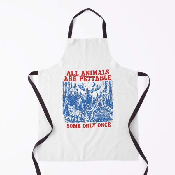 Item preview, All Animals Are Pettable Humor Design designed and sold by cerima.