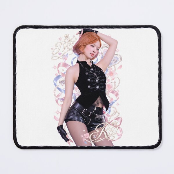 Item preview, Rei IVE Jeweled Tiara Crown Sticker | Pink Satin Bow Visual designed and sold by Valereekmerch.