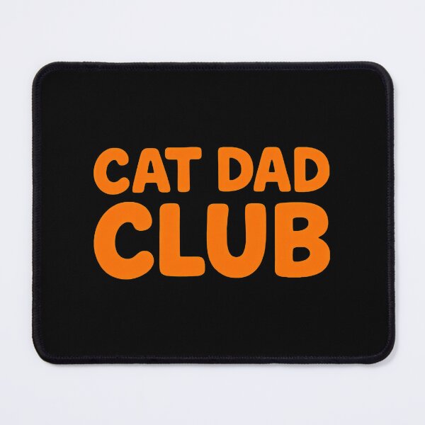 Item preview, Cat Dad Club Orange Text Design designed and sold by SoyLamderma.