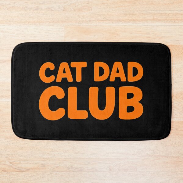Item preview, Cat Dad Club Orange Text Design designed and sold by SoyLamderma.
