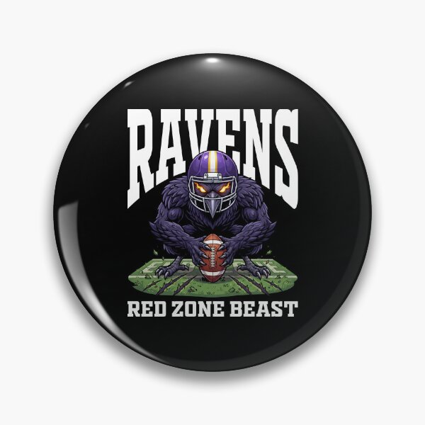 Item preview, RAVENS RED ZONE BEAST - BAL RAVENS designed and sold by KEF Custom.