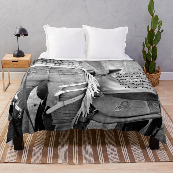 Item preview, COWGIRL WITH ATTITUDE, COWGIRL QUOTE FOR APPAREL AND HOME designed and sold by Barbara Jean Photo Art And Design.