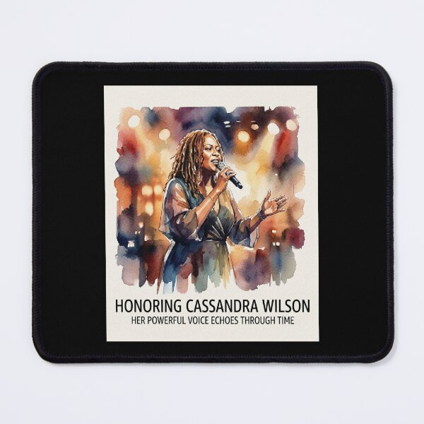 Item preview, Cassandra Wilson Jazz Singer Rest in peace designed and sold by Ballooonfisher.