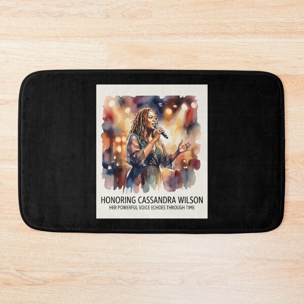 Item preview, Cassandra Wilson Jazz Singer Rest in peace designed and sold by Ballooonfisher.