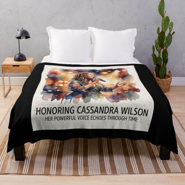 Item preview, Cassandra Wilson Jazz Singer Rest in peace designed and sold by Ballooonfisher.