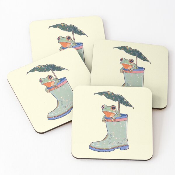 Item preview, Cute Frog in Rain Boot designed and sold by jianina-alondra.