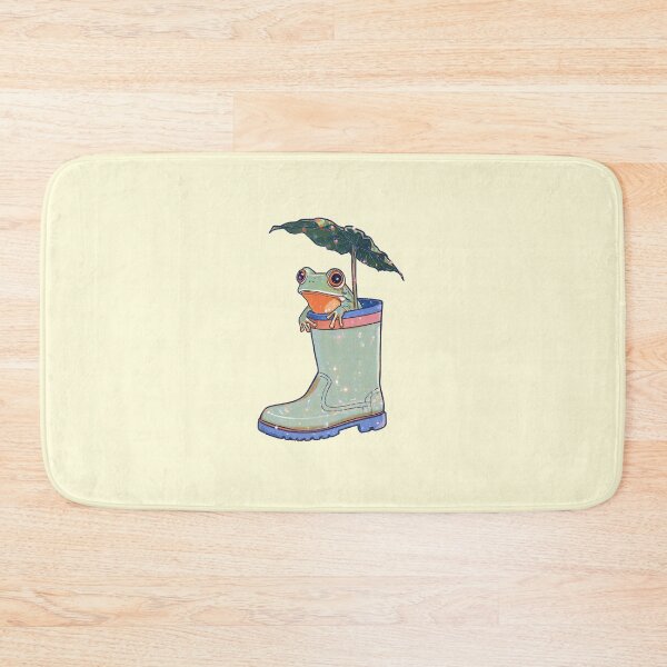 Item preview, Cute Frog in Rain Boot designed and sold by jianina-alondra.