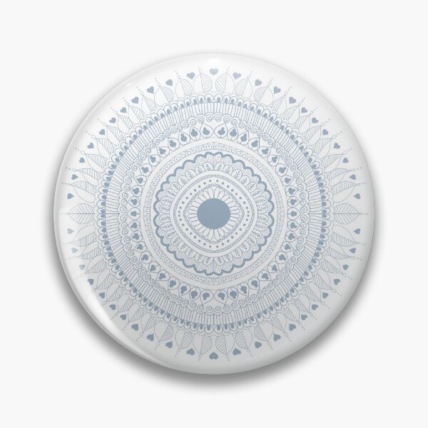 Item preview, Light Blue Indian Mandala  designed and sold by KaroLeenaDesign.