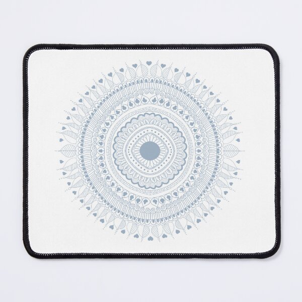 Item preview, Light Blue Indian Mandala  designed and sold by KaroLeenaDesign.