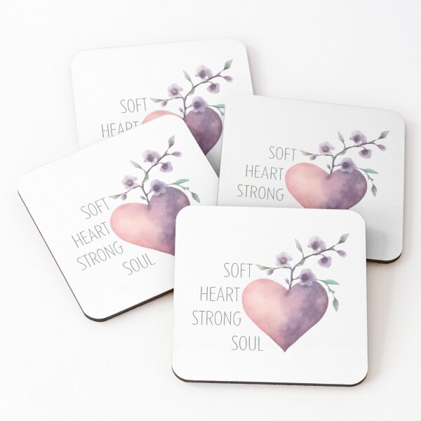 Item preview, Soft Heart Strong Soul designed and sold by MKH GARDEN STORE.