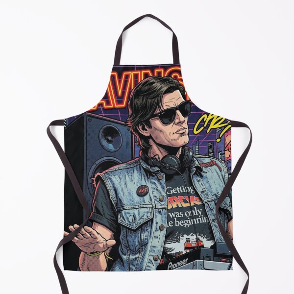 Item preview, Kavinsky Synthwave Retro DJ Music Art designed and sold by topprinting.