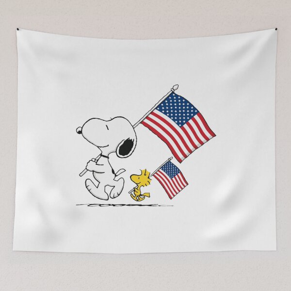 Item preview, Patriotic Dog & Bird Flag  designed and sold by RojanVisorf.