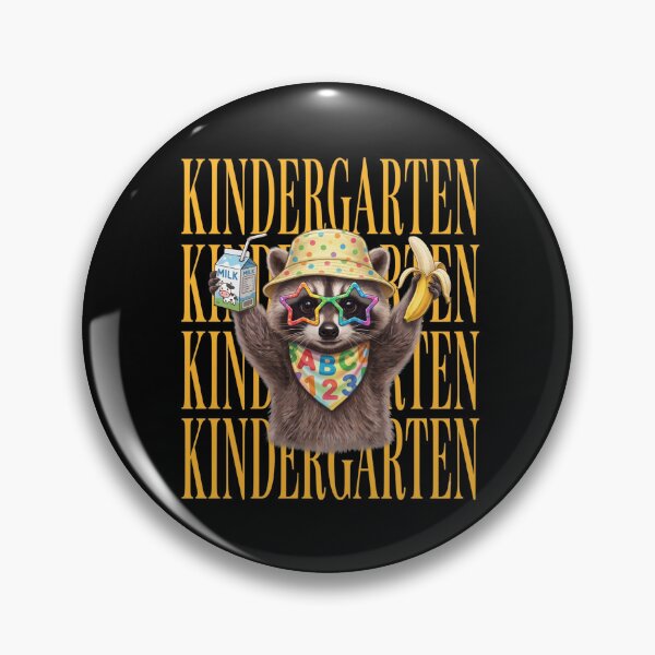 Item preview, Kindergarten Funny Raccoon Back To School  designed and sold by CaneufeyCip.