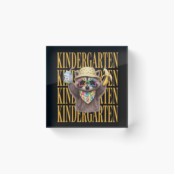 Item preview, Kindergarten Funny Raccoon Back To School  designed and sold by CaneufeyCip.