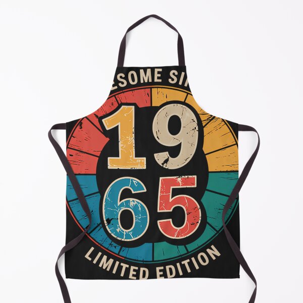 Aperçu de l'œuvre Décorations d'anniversaire pour homme de 60 ans (1965) créée et vendue par MightyJimy.