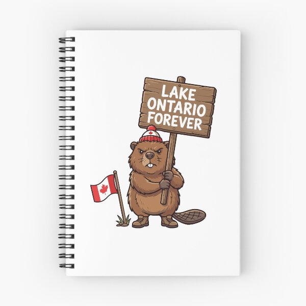 Item preview, Lake Ontario Forever Canadian Beaver Design designed and sold by cerima.