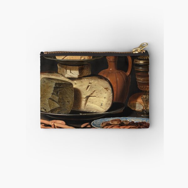 Item preview, Still Life with Cheeses, Almonds and Pretzels designed and sold by Craphe.