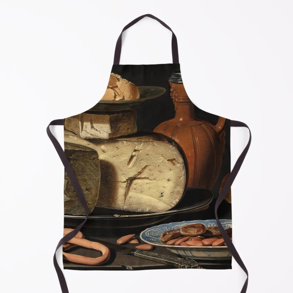 Item preview, Still Life with Cheeses, Almonds and Pretzels designed and sold by Craphe.