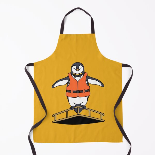 Item preview, Cute Penguin Titanic Parody Life Jacket Bowtie Im Flying Movie Humor Pop Art designed and sold by Rare By Hero.