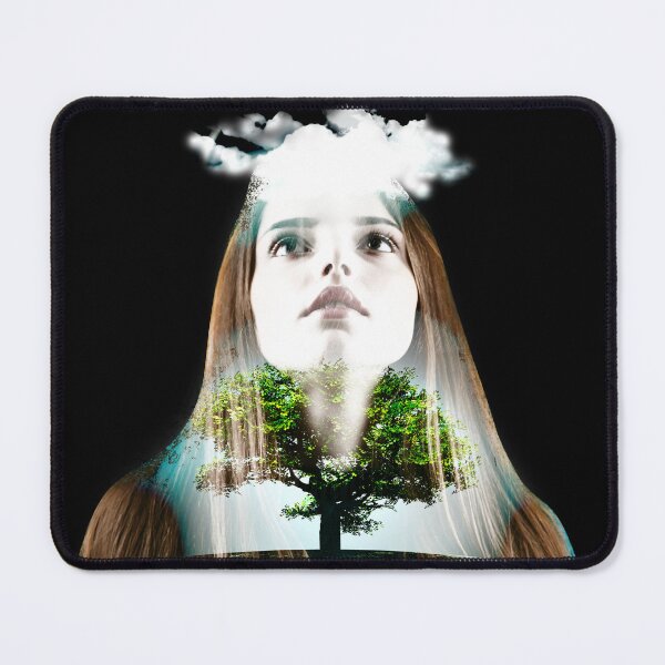 Item preview, Surreal Nature Woman Tree of Life Storm Cloud designed and sold by JIMBOEE.