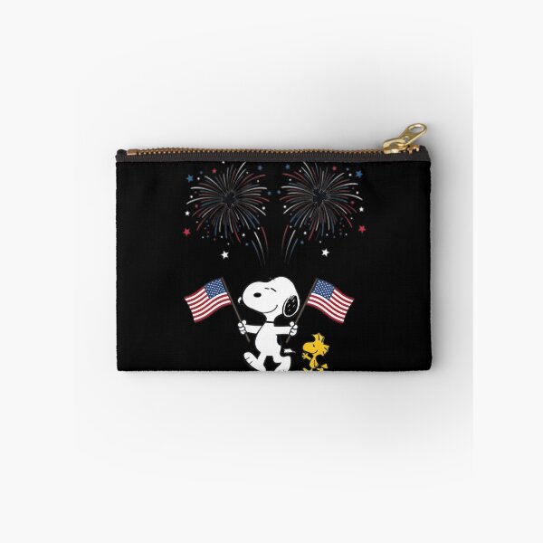 Item preview, Snoopy Woodstock Stars Stripes Fireworks Patriotic Pup Fun | ⭐⭐⭐⭐⭐ designed and sold by DodgerTheHunter.