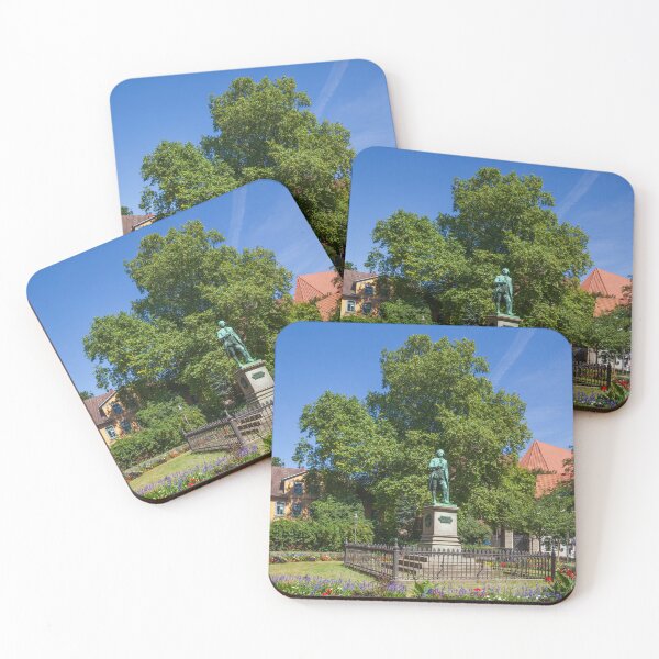 Item preview, Lessing Monument and Yellow House at Lessingplatz, Braunschweig designed and sold by Torsten  Krüger.