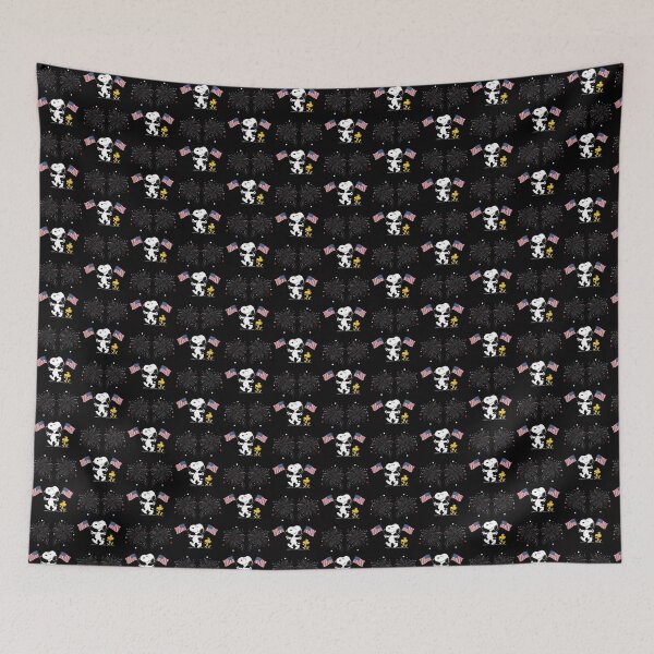 Item preview, Snoopy Woodstock Stars Stripes Fireworks Patriotic Pup Fun | ⭐⭐⭐⭐⭐ designed and sold by DodgerTheHunter.