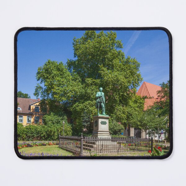 Item preview, Lessing Monument and Yellow House at Lessingplatz, Braunschweig designed and sold by Torsten Krüger.