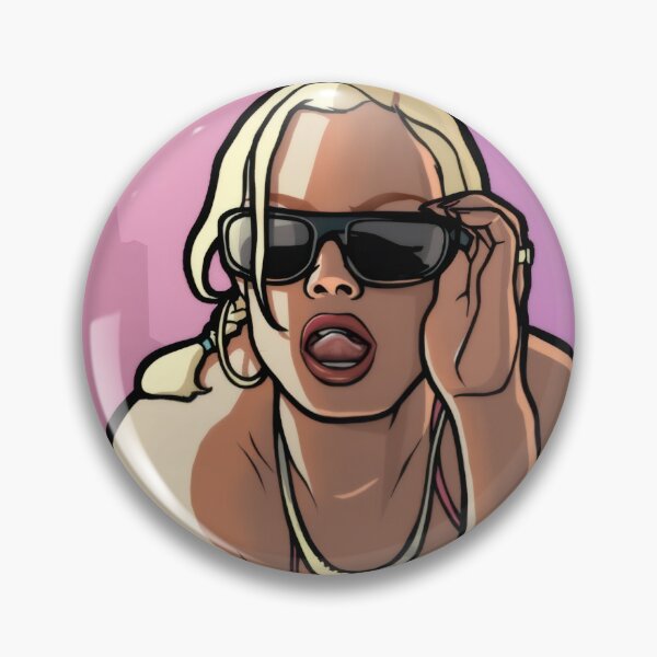 Item preview, Retro Blonde Girl Synthwave - Vice Tropical Beach Vector Poster designed and sold by Billy Morfo™.