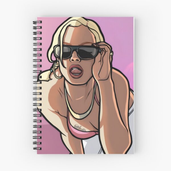 Item preview, Retro Blonde Girl Synthwave - Vice Tropical Beach Vector Poster designed and sold by Billy Morfo™.