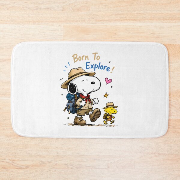 Item preview, Snoopy & Woodstock: Born To Explore Adventure | Limited Edition designed and sold by DodgerTheHunter.