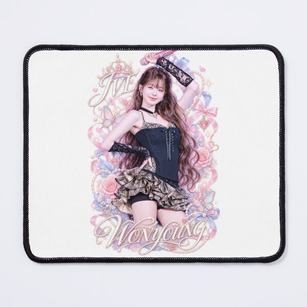 Item preview, Wonyoung IVE Y2K Bootleg Rap Tee | Heart Ribbon Coquette Shirt designed and sold by Valereekmerch.