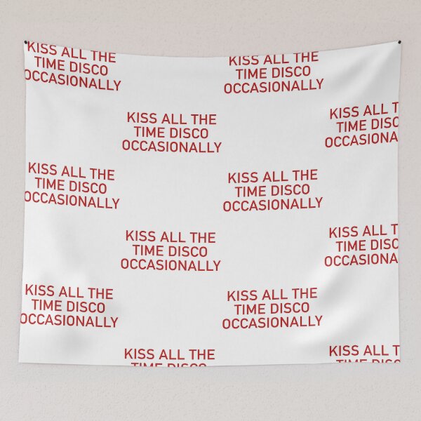 Item preview, Kiss All The Time Disco Humor designed and sold by cerima.