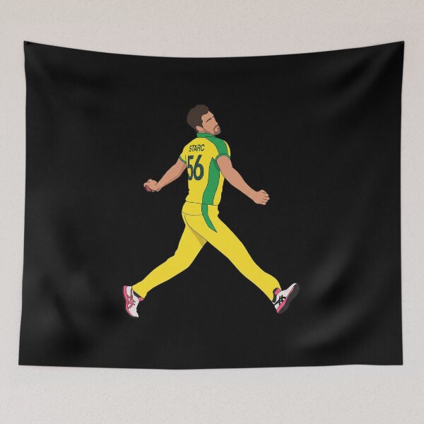 Item preview, Mitchell Starc Fast Bowler - T20 - Cricket Player designed and sold by GlimTig.
