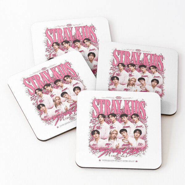 Item preview, Kpop Group Photo Pink Lightning Fan Merch designed and sold by TanayLetts99.