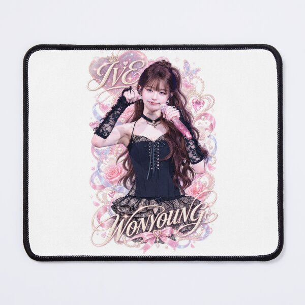 Item preview, Wonyoung IVE Dark Coquette Poster | Metallic Crown Corset Art designed and sold by Valereekmerch.