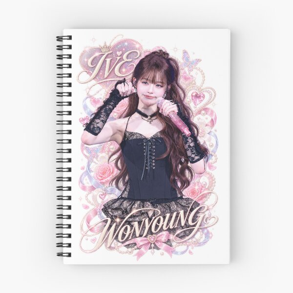 Item preview, Wonyoung IVE Dark Coquette Poster | Metallic Crown Corset Art designed and sold by Valereekmerch.