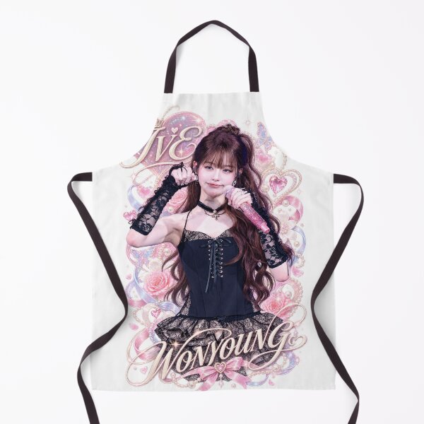 Item preview, Wonyoung IVE Dark Coquette Poster | Metallic Crown Corset Art designed and sold by Valereekmerch.