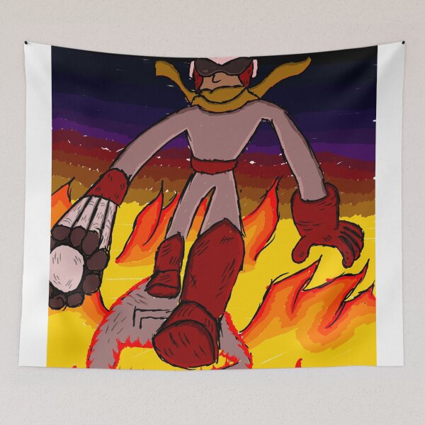 Item preview, Protoman Fire designed and sold by BigArtStore.