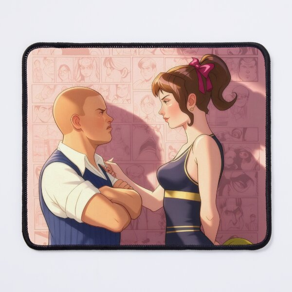 Item preview, Prep Academy Cheerleader & Rebel Student - Comic Book Poster Art designed and sold by Billy Morfo™.