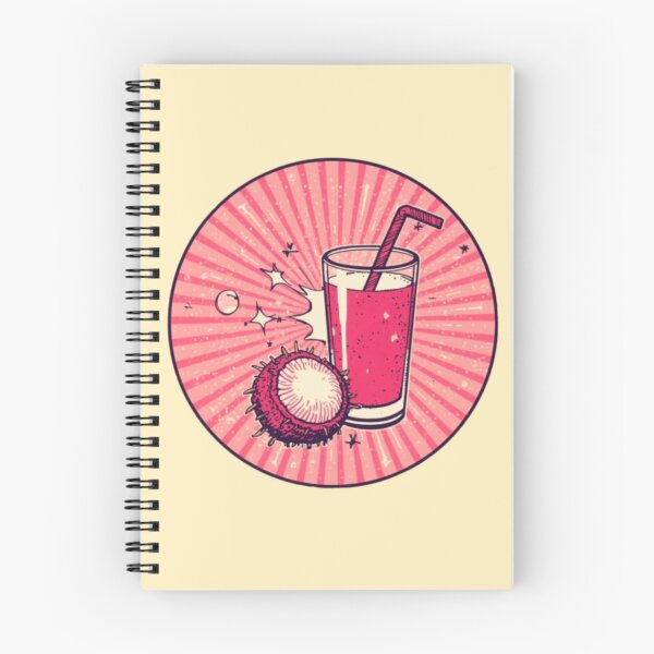 Item preview, Glass of lychee juice ilillustration designed and sold by DuliDoodles.