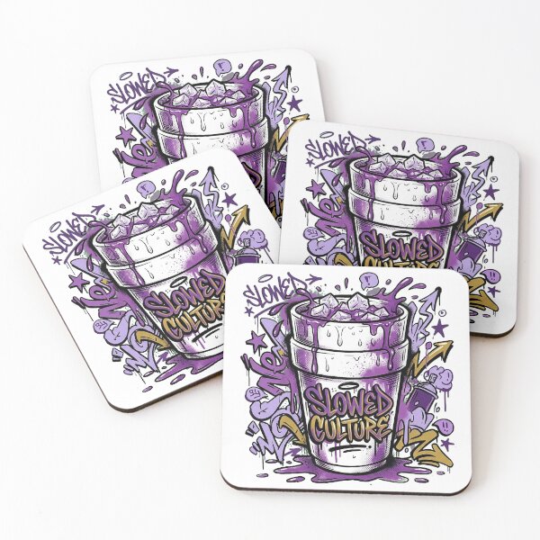 Item preview, Slowed Culture — Purple Cup Graffiti Art designed and sold by hamza19911991.