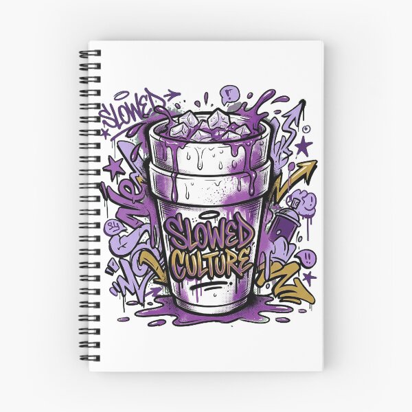 Item preview, Slowed Culture — Purple Cup Graffiti Art designed and sold by hamza19911991.