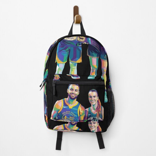Item preview, Stephen Curry and Sabrina Ionescu Colorful Pop Art designed and sold by SiksisArt.