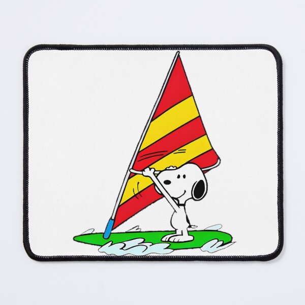 Item preview, Snoopy Windsurfing Fun Classic Adventure Cartoon Character | Best Gift designed and sold by DodgerTheHunter.