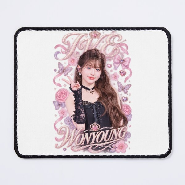 Item preview, Wonyoung IVE Black Corset Hoodie | Heart Ribbon Photo Frame designed and sold by Valereekmerch.