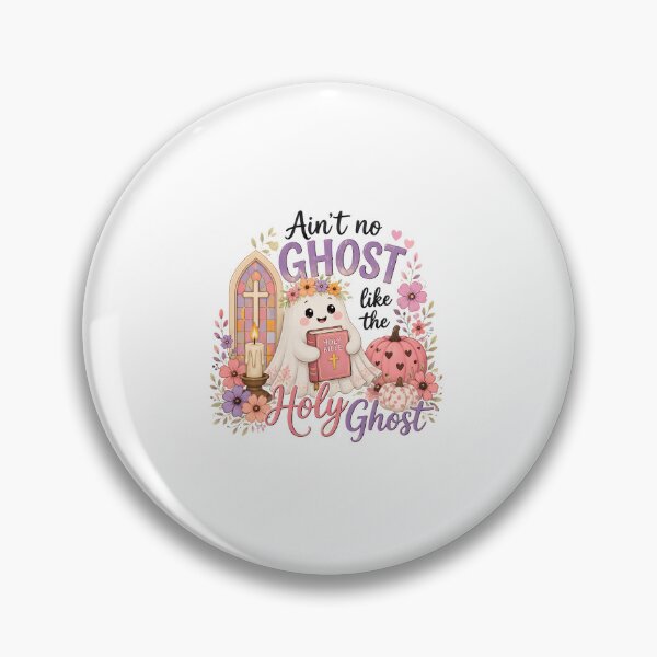 Item preview, Ain't No Ghost Like The Holy Ghost Cute Ghost Bible Halloween designed and sold by PaletteArc.